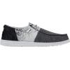 imageHey Dude Mens Wally Tri  Mens Loafers  Mens Slip On Shoes  Comfortable ampamp LightWeightFans Navy White