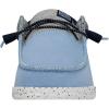 imageHey Dude Mens Wally Tri  Mens Loafers  Mens Slip On Shoes  Comfortable ampamp LightWeightLight Blue
