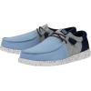 imageHey Dude Mens Wally Tri  Mens Loafers  Mens Slip On Shoes  Comfortable ampamp LightWeightLight Blue