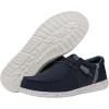imageHey Dude Mens Wally Tri  Mens Loafers  Mens Slip On Shoes  Comfortable ampamp LightWeightNavy