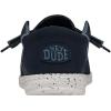 imageHey Dude Mens Wally Tri  Mens Loafers  Mens Slip On Shoes  Comfortable ampamp LightWeightNavy