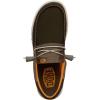 imageHey Dude Mens Wally Tri  Mens Loafers  Mens Slip On Shoes  Comfortable ampamp LightWeightOlive