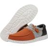 imageHey Dude Mens Wally Tri  Mens Loafers  Mens Slip On Shoes  Comfortable ampamp LightWeightOrange