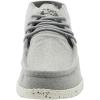 imageHey Dude Mens Wayne Lace up Loafers Multiple ColorsWoven Charcoal