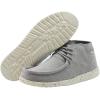 imageHey Dude Mens Wayne Lace up Loafers Multiple ColorsWoven Charcoal