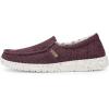 imageHey Dude Womens Misty Multiple Colors ampamp Sizes  Womens Loafers  Womens Slip On Shoes  Comfortable ampamp LightWeightBurgundy