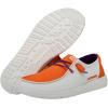 imageHey Dude Womens Wendy NCAA  Womens Shoes  Womens Slipon Loafers  Comfortable ampamp LightWeightClemson OrangePurple