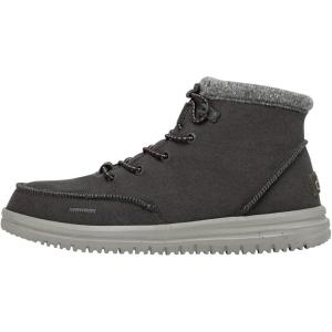 imageHey Dude Mens Bradley Lace up Boots Multiple Colors  Mens Shoes  Mens Boots  Comfortable ampamp LightWeightCharcoal