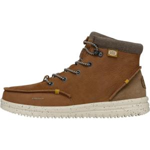imageHey Dude Mens Bradley Lace up Boots Multiple Colors  Mens Shoes  Mens Boots  Comfortable ampamp LightWeightCognac