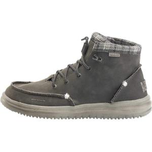 imageHey Dude Mens Bradley Lace up Boots Multiple Colors  Mens Shoes  Mens Boots  Comfortable ampamp LightWeightDark Grey