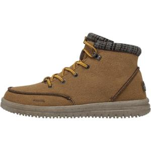 imageHey Dude Mens Bradley Lace up Boots Multiple Colors  Mens Shoes  Mens Boots  Comfortable ampamp LightWeightMustard
