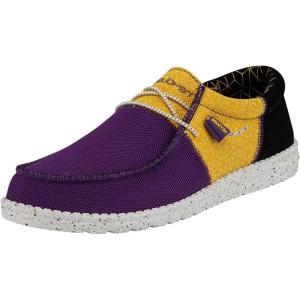 imageHey Dude Mens Wally Tri  Mens Loafers  Mens Slip On Shoes  Comfortable ampamp LightWeightFans La