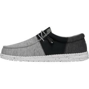 imageHey Dude Mens Wally Tri  Mens Loafers  Mens Slip On Shoes  Comfortable ampamp LightWeightGreen