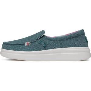 imageHey Dude Womens Misty Multiple Colors ampamp Sizes  Womens Loafers  Womens Slip On Shoes  Comfortable ampamp LightWeightTropical Blue