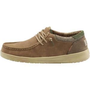 imageHey Dude Mens Paul  Mens Shoes  Mens Lace Up Loafers  Comfortable ampamp LightWeightNut