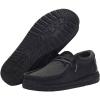 imageHey Dude Boys Wally Youth Multiple Colors  Boys Shoes  Boys Lace Up Loafers  Comfortable ampamp LightWeightBasic Black