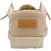 imageHey Dude Boys Wally Youth Multiple Colors  Boys Shoes  Boys Lace Up Loafers  Comfortable ampamp LightWeightBeige