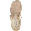 imageHey Dude Boys Wally Youth Multiple Colors  Boys Shoes  Boys Lace Up Loafers  Comfortable ampamp LightWeightBeige