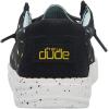 imageHey Dude Boys Wally Youth Multiple Colors  Boys Shoes  Boys Lace Up Loafers  Comfortable ampamp LightWeightBlack Flash