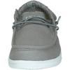 imageHey Dude Boys Wally Youth Multiple Colors  Boys Shoes  Boys Lace Up Loafers  Comfortable ampamp LightWeightGrey