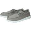 imageHey Dude Boys Wally Youth Multiple Colors  Boys Shoes  Boys Lace Up Loafers  Comfortable ampamp LightWeightGrey