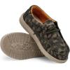 imageHey Dude Boys Wally Youth Multiple Colors  Boys Shoes  Boys Lace Up Loafers  Comfortable ampamp LightWeightMusk Camodino