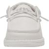 imageHey Dude Boys Wally Youth Multiple Colors  Boys Shoes  Boys Lace Up Loafers  Comfortable ampamp LightWeightNatural White
