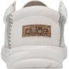 imageHey Dude Boys Wally Youth Multiple Colors  Boys Shoes  Boys Lace Up Loafers  Comfortable ampamp LightWeightNatural White