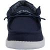 imageHey Dude Boys Wally Youth Multiple Colors  Boys Shoes  Boys Lace Up Loafers  Comfortable ampamp LightWeightNavy