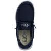 imageHey Dude Boys Wally Youth Multiple Colors  Boys Shoes  Boys Lace Up Loafers  Comfortable ampamp LightWeightNavy
