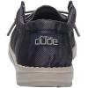 imageHey Dude Boys Wally Youth Multiple Colors  Boys Shoes  Boys Lace Up Loafers  Comfortable ampamp LightWeightNavy Camo