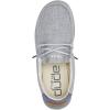 imageHey Dude Boys Wally Youth Multiple Colors  Boys Shoes  Boys Lace Up Loafers  Comfortable ampamp LightWeightSteel