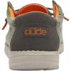 imageHey Dude Boys Wally Youth Multiple Colors  Boys Shoes  Boys Lace Up Loafers  Comfortable ampamp LightWeightStretch Sage