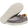 imageHey Dude Boys Wally Youth Multiple Colors  Boys Shoes  Boys Lace Up Loafers  Comfortable ampamp LightWeightStretch Taupe