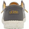 imageHey Dude Boys Wally Youth Multiple Colors  Boys Shoes  Boys Lace Up Loafers  Comfortable ampamp LightWeightStretch Taupe