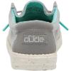 imageHey Dude Boys Wally Youth Multiple Colors  Boys Shoes  Boys Lace Up Loafers  Comfortable ampamp LightWeightStrtch Grey