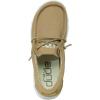 imageHey Dude Boys Wally Youth Multiple Colors  Boys Shoes  Boys Lace Up Loafers  Comfortable ampamp LightWeightTan
