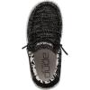 imageHey Dude Wally Sox Skater ToddlerLittle KidBig KidBlack and White