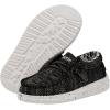 imageHey Dude Wally Sox Skater ToddlerLittle KidBig KidBlack and White