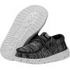 imageHey Dude Wally Sox Skater ToddlerLittle KidBig KidBlackWhite