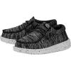 imageHey Dude Wally Sox Skater ToddlerLittle KidBig KidBlackWhite