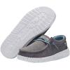 imageHey Dude Wally Sox Skater ToddlerLittle KidBig KidSox Sharkskin Grey