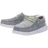 imageHey Dude Wally Sox Skater ToddlerLittle KidBig KidSox Stone White