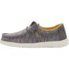 imageHey Dude Boys Wally Youth Multiple Colors  Boys Shoes  Boys Lace Up Loafers  Comfortable ampamp LightWeightStretch Taupe
