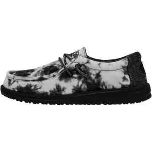 imageHey Dude Boys Wally Youth Multiple Colors  Boys Shoes  Boys Lace Up Loafers  Comfortable ampamp LightWeightThunderstruck Tie Dye