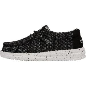 imageHey Dude Wally Sox Skater ToddlerLittle KidBig KidBlack and White