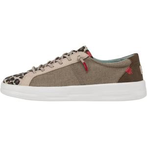 imageHey Dude Womens Karina Shoes Multiple ColorsBeige Multi Leopard