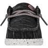 imageHey Dude Boys Wally Youth Jersey ShoesBlack