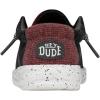 imageHey Dude Boys Wally Youth Jersey ShoesBlack