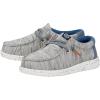 imageHey Dude Boys Wally Youth Jersey ShoesLight Grey